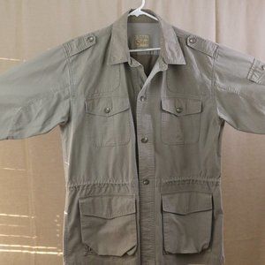 Mens Safari Jacket - Khaki - XL